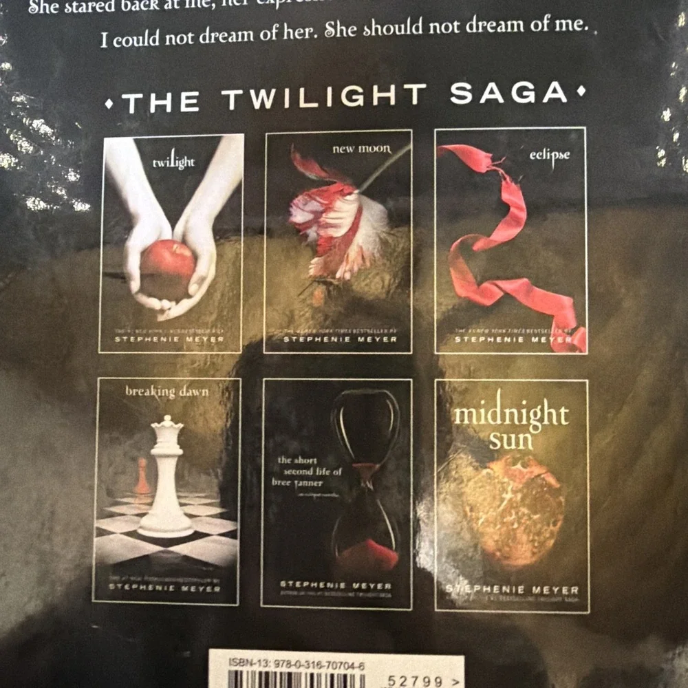 Stephenie Meyer Twilight Saga 5 Hardcover Book Lot Breaking Dawn Midnight Sun